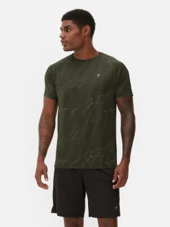 T-shirt De Sport à Motif