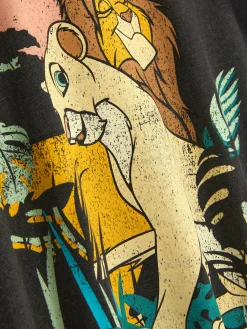 T-shirt Délavé à L'acide Disney Le Roi Lion 30e Anniversaire