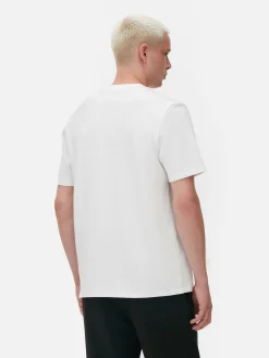 T-shirt En Maille Ottoman Côtelée