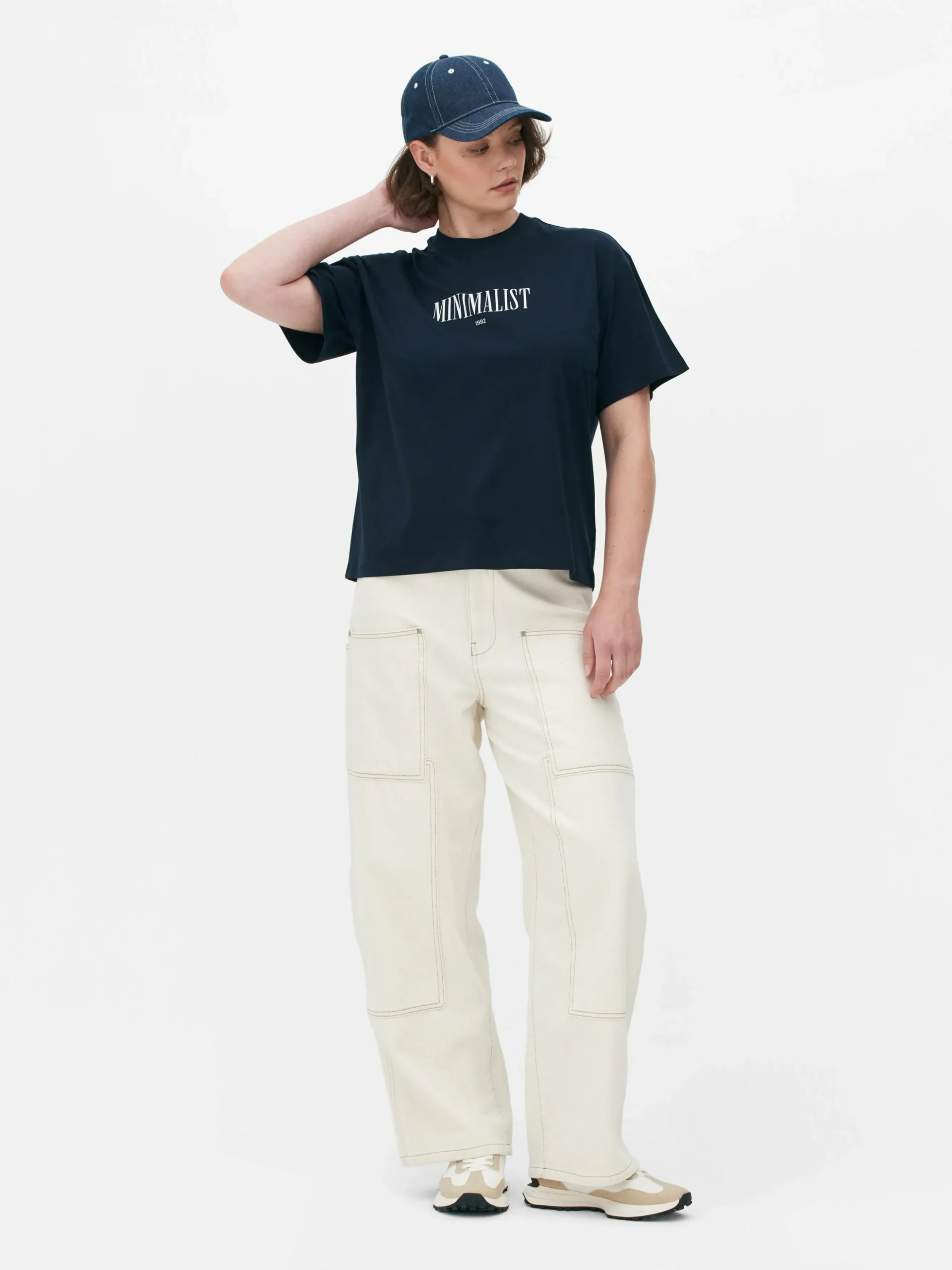 T-shirt Graphique à Coupe Décontractée