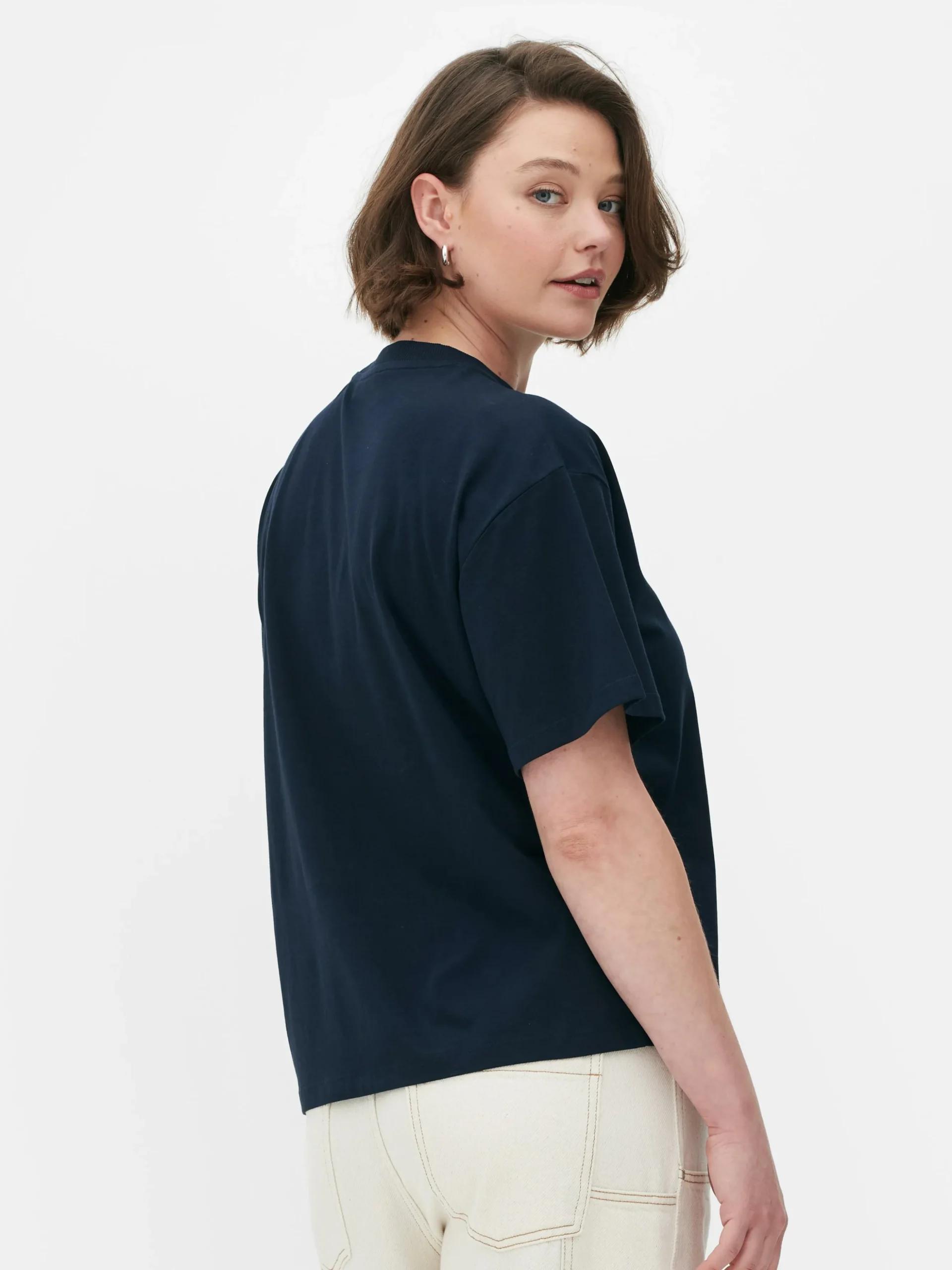 T-shirt Graphique à Coupe Décontractée