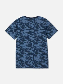 T-shirt Graphique à Manches Courtes