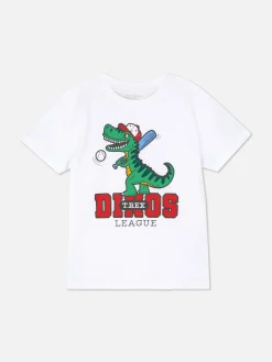 T-shirt Graphique à Manches Courtes