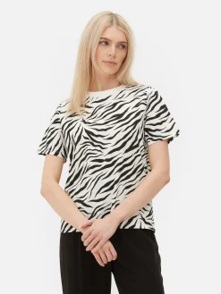 T-shirt Imprimé Sur L'ensemble