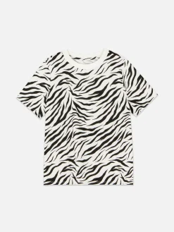 T-shirt Imprimé Sur L'ensemble