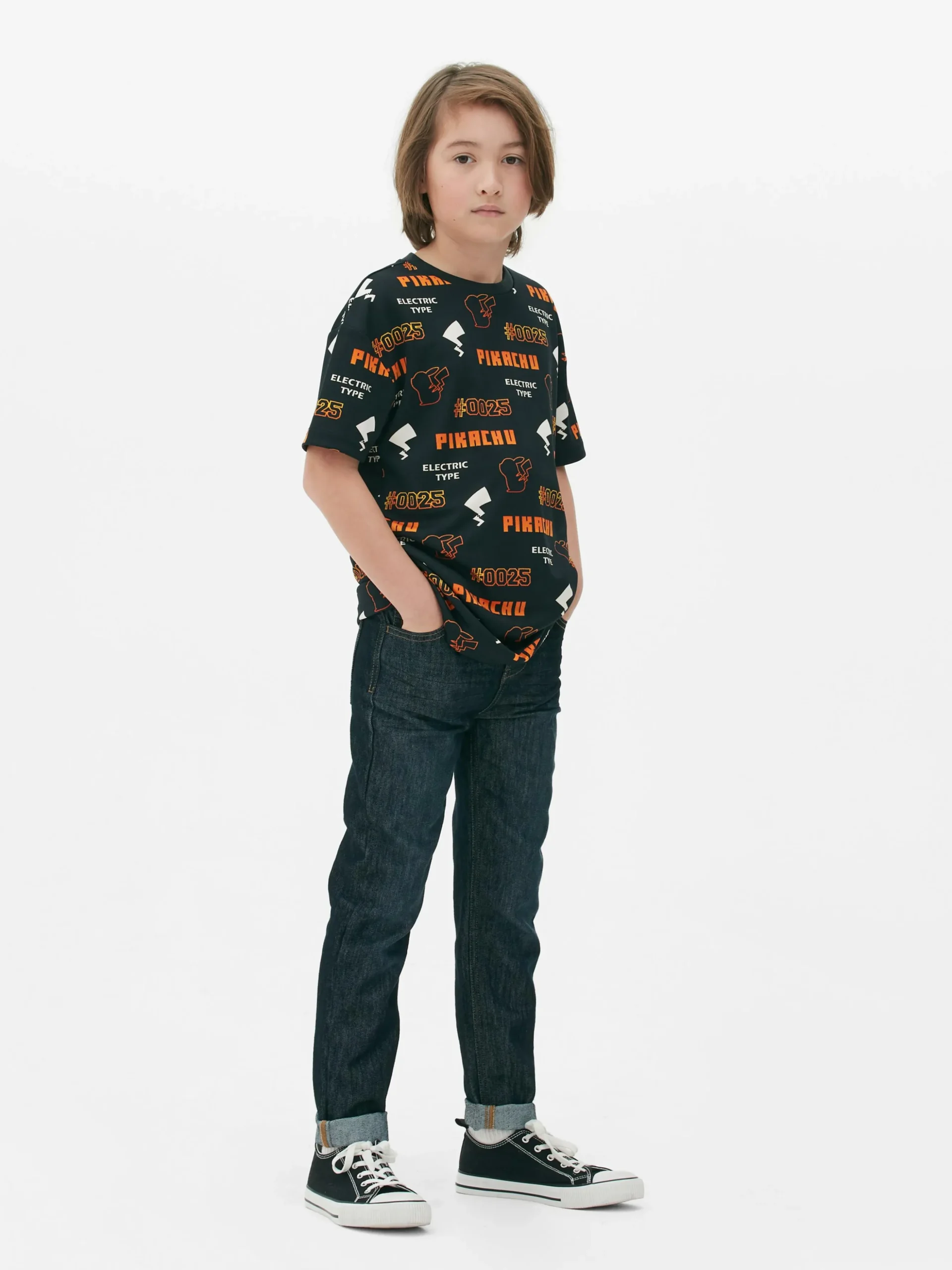 T-shirt Pokémon électrique Pikachu