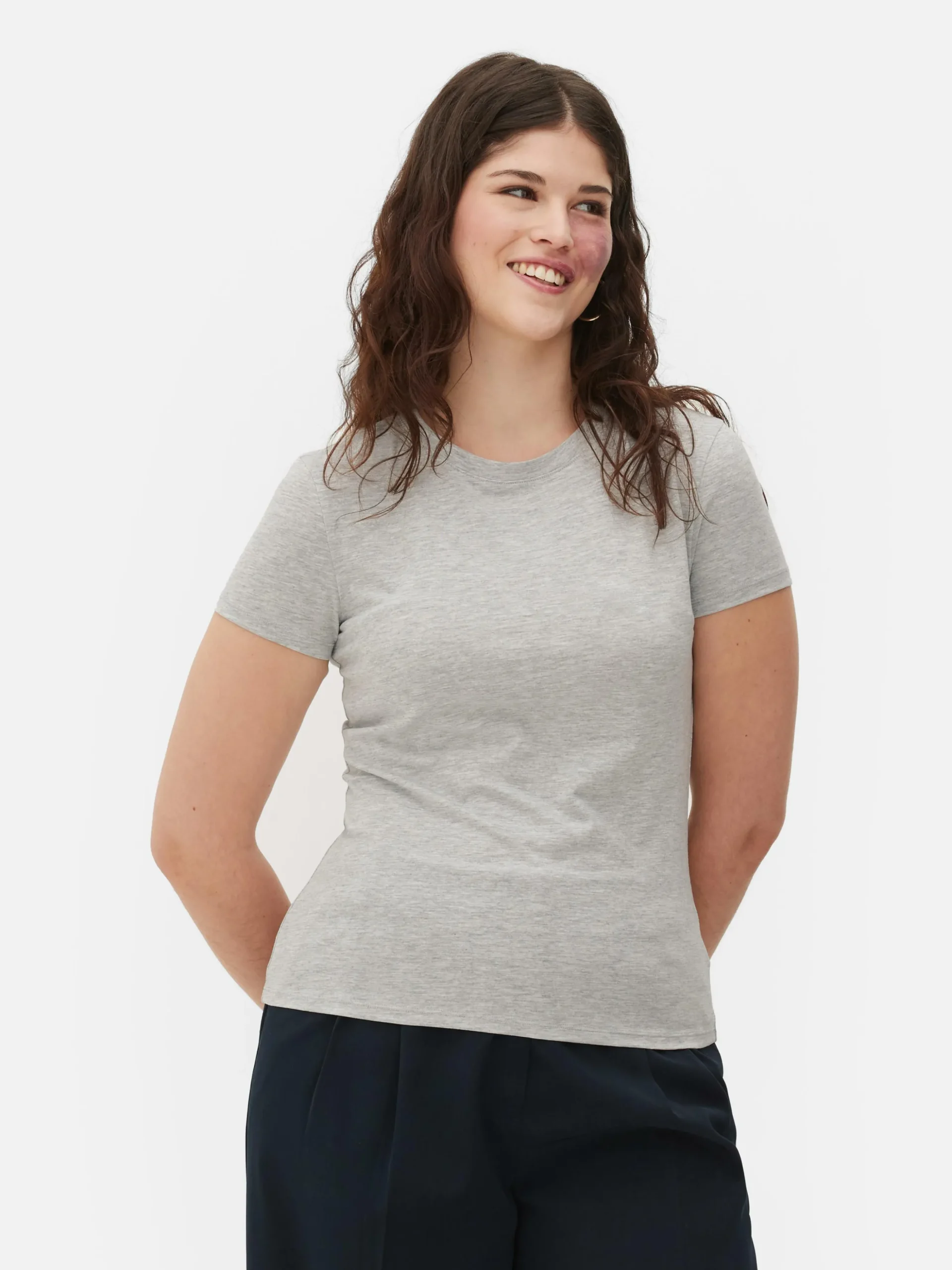 T-shirt Ras Du Cou Stretch