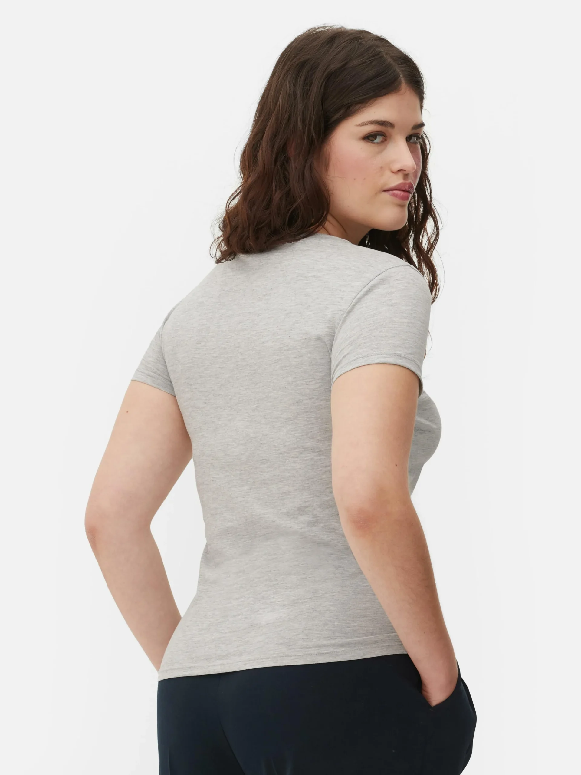 T-shirt Ras Du Cou Stretch
