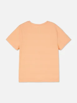 T-shirt Texturé à Rayures