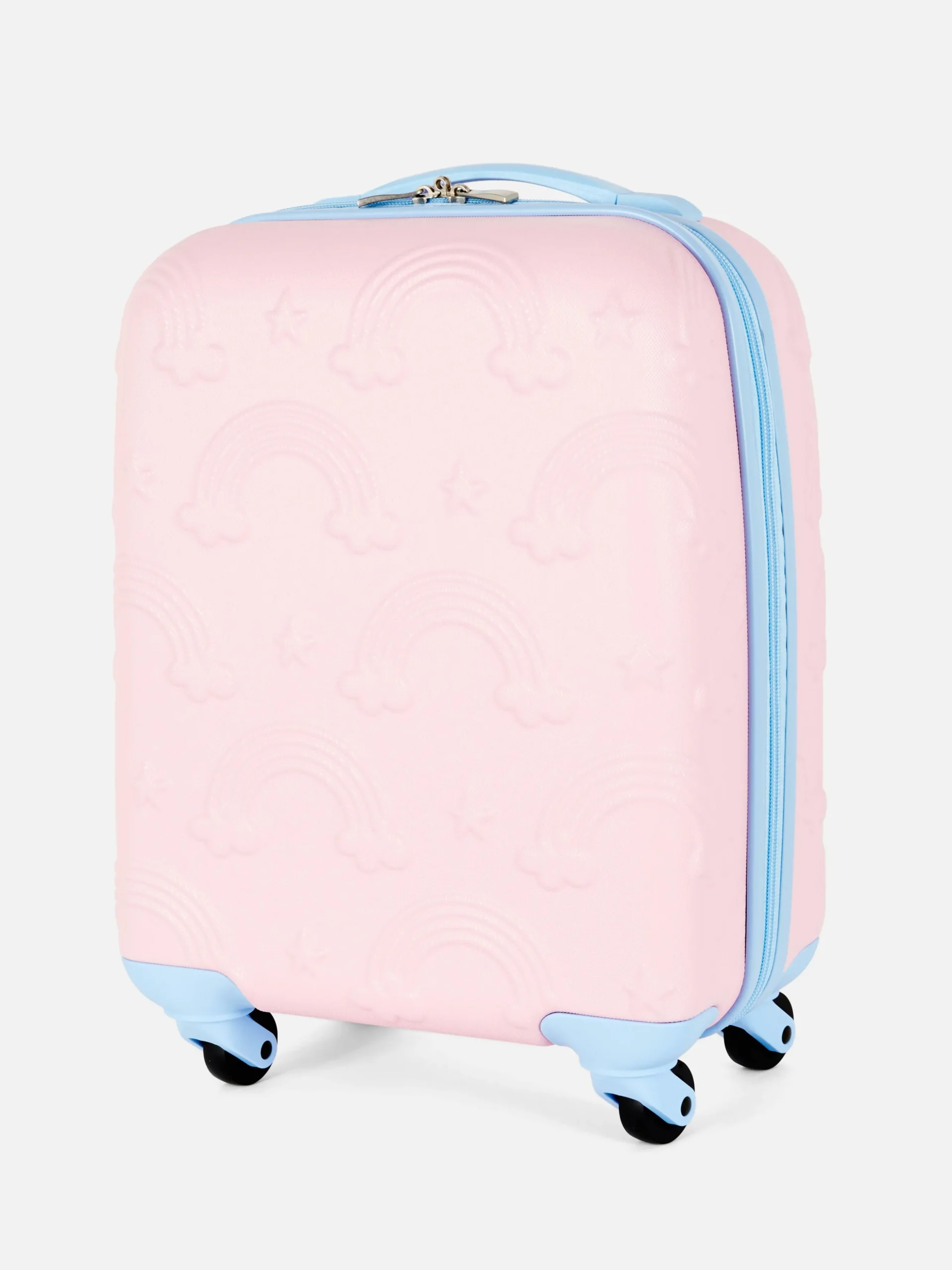 Valise Cabine à Motif Arc-en-ciel En Relief