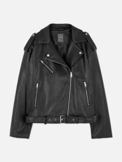 Veste De Motard Texturée