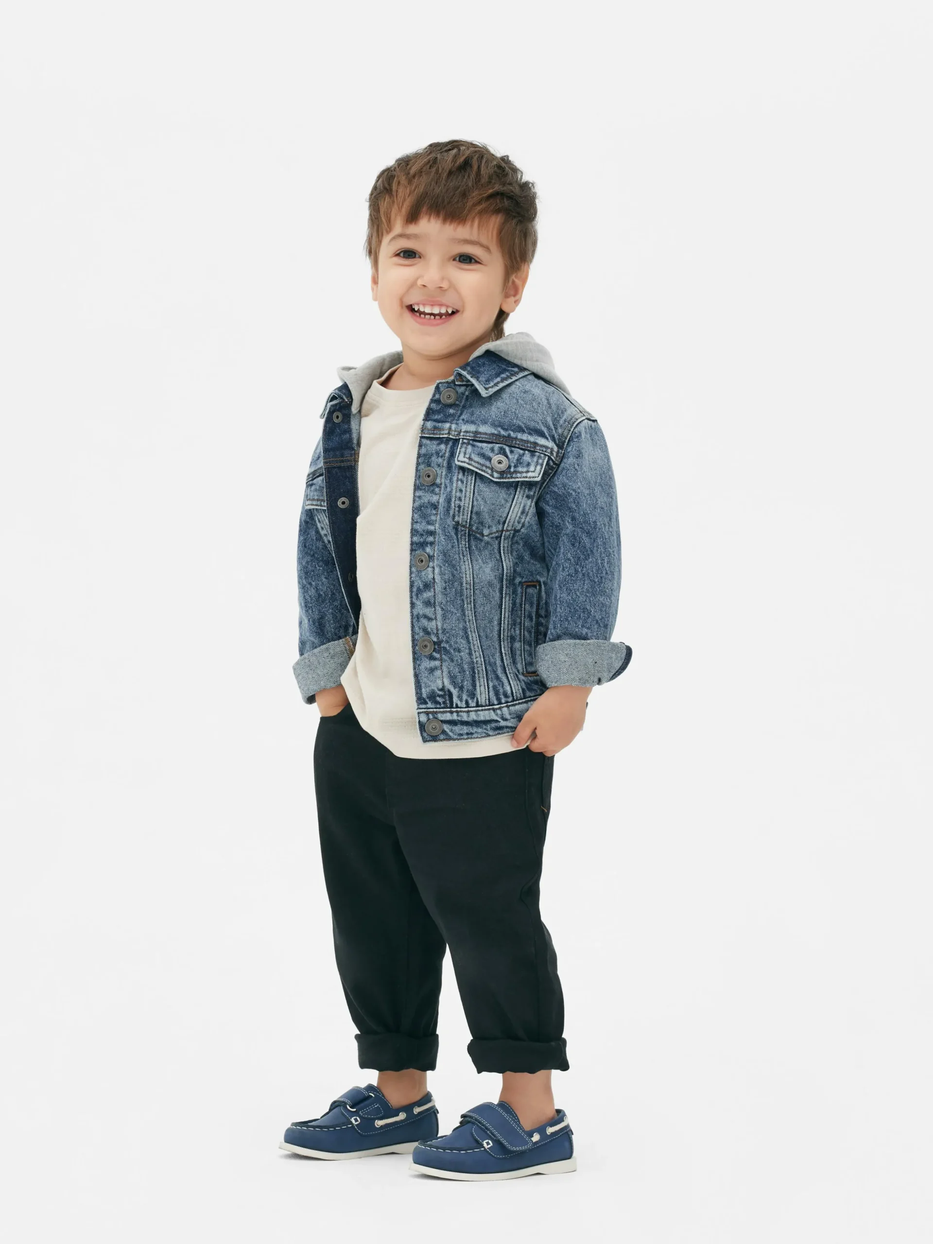Veste En Jean à Capuche