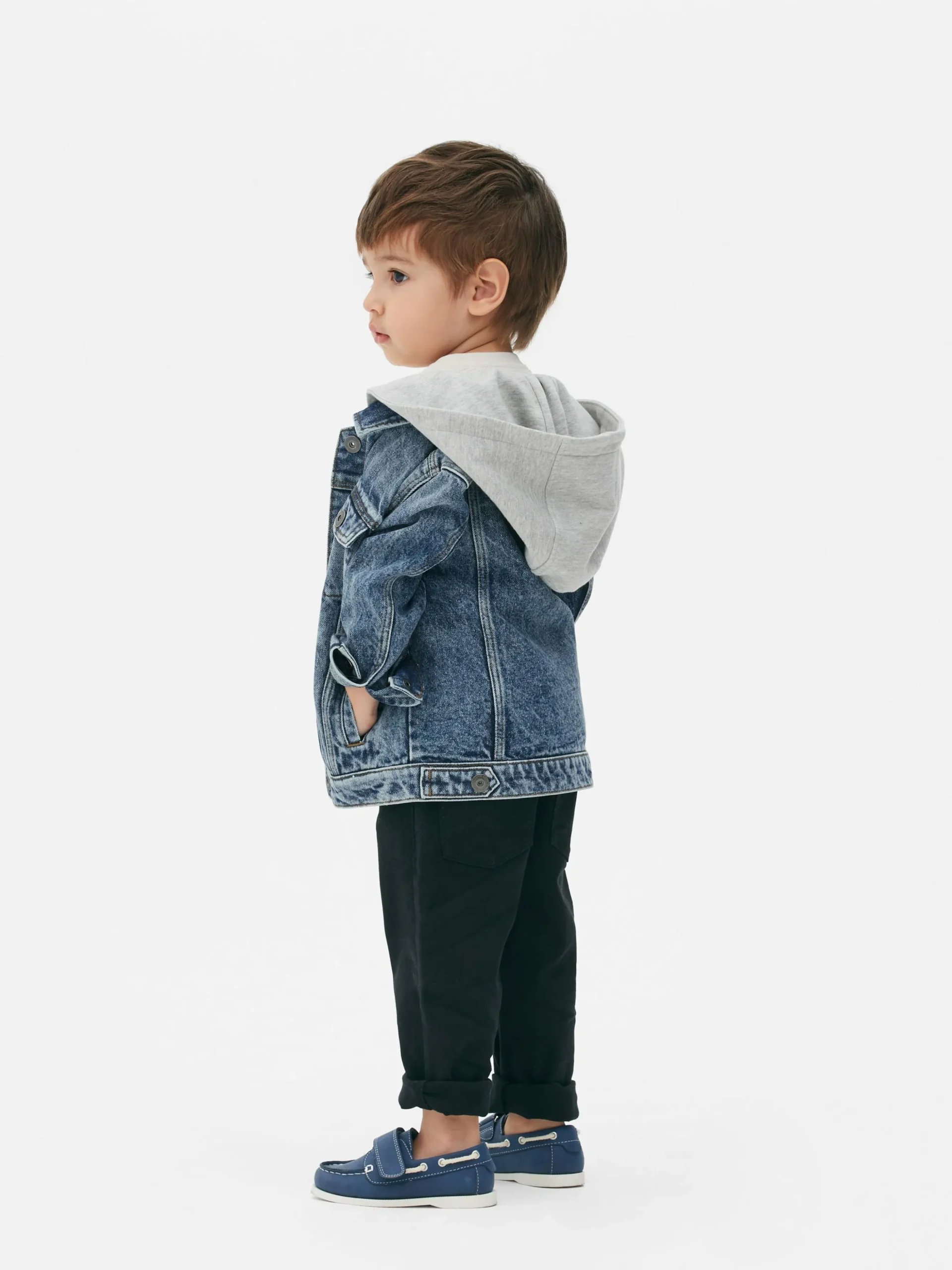 Veste En Jean à Capuche