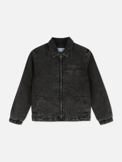 Veste En Jean à Revers