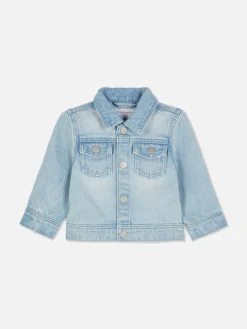 Veste En Jean Délavé