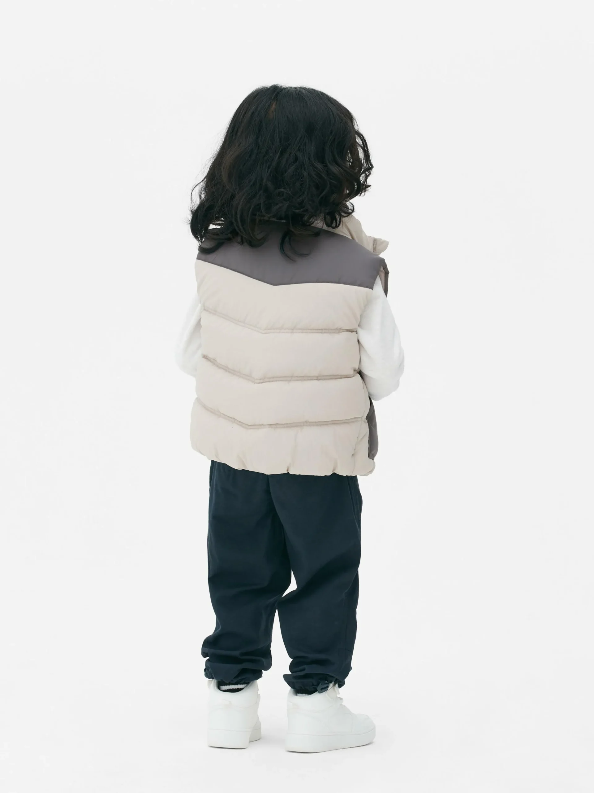 Veste Sans Manches Color Block