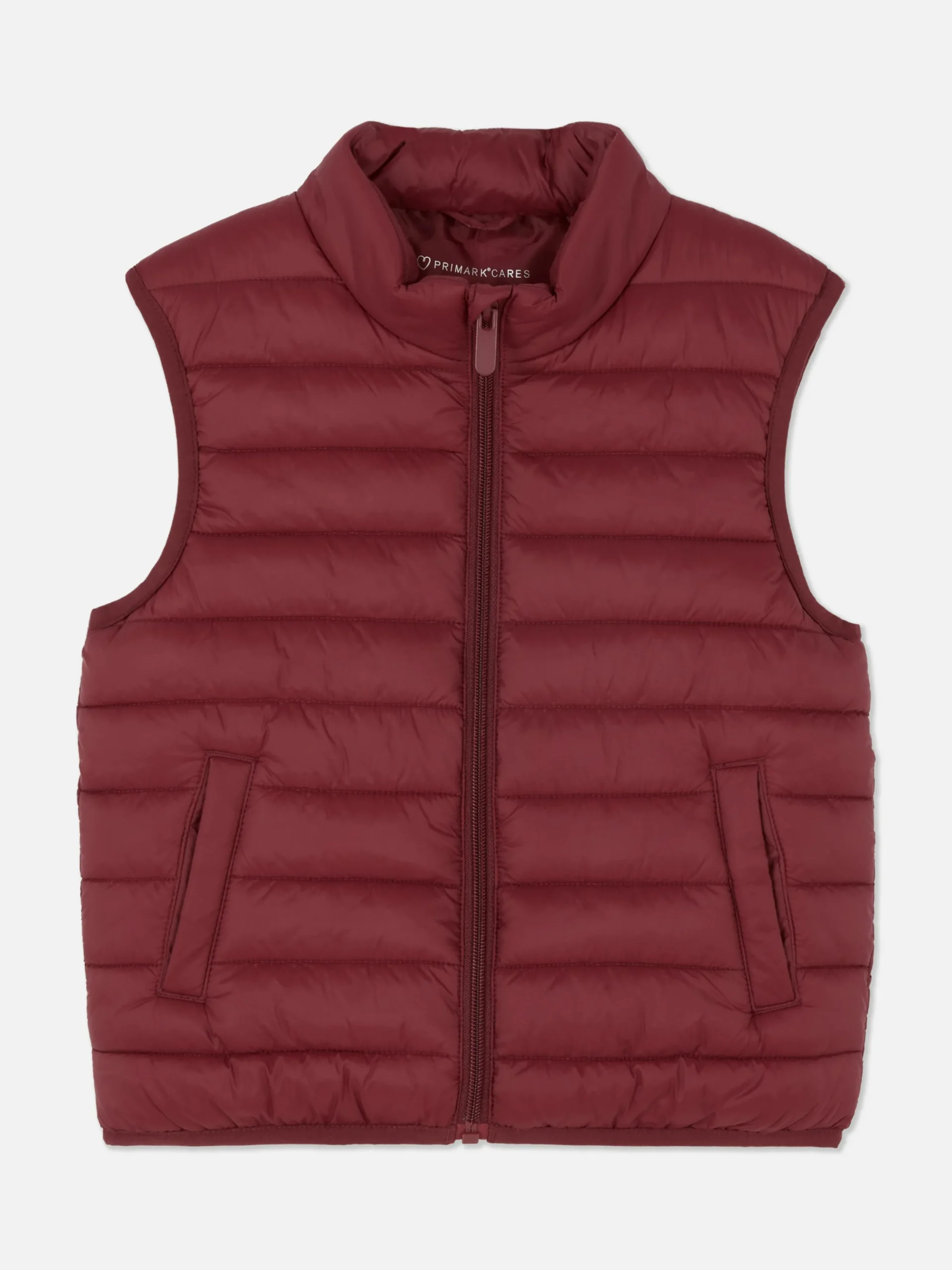 Veste Sans Manches Rembourrée Zippée