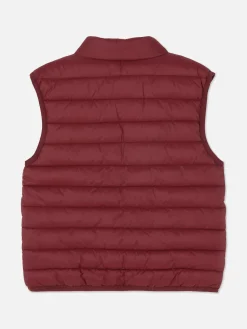 Veste Sans Manches Rembourrée Zippée