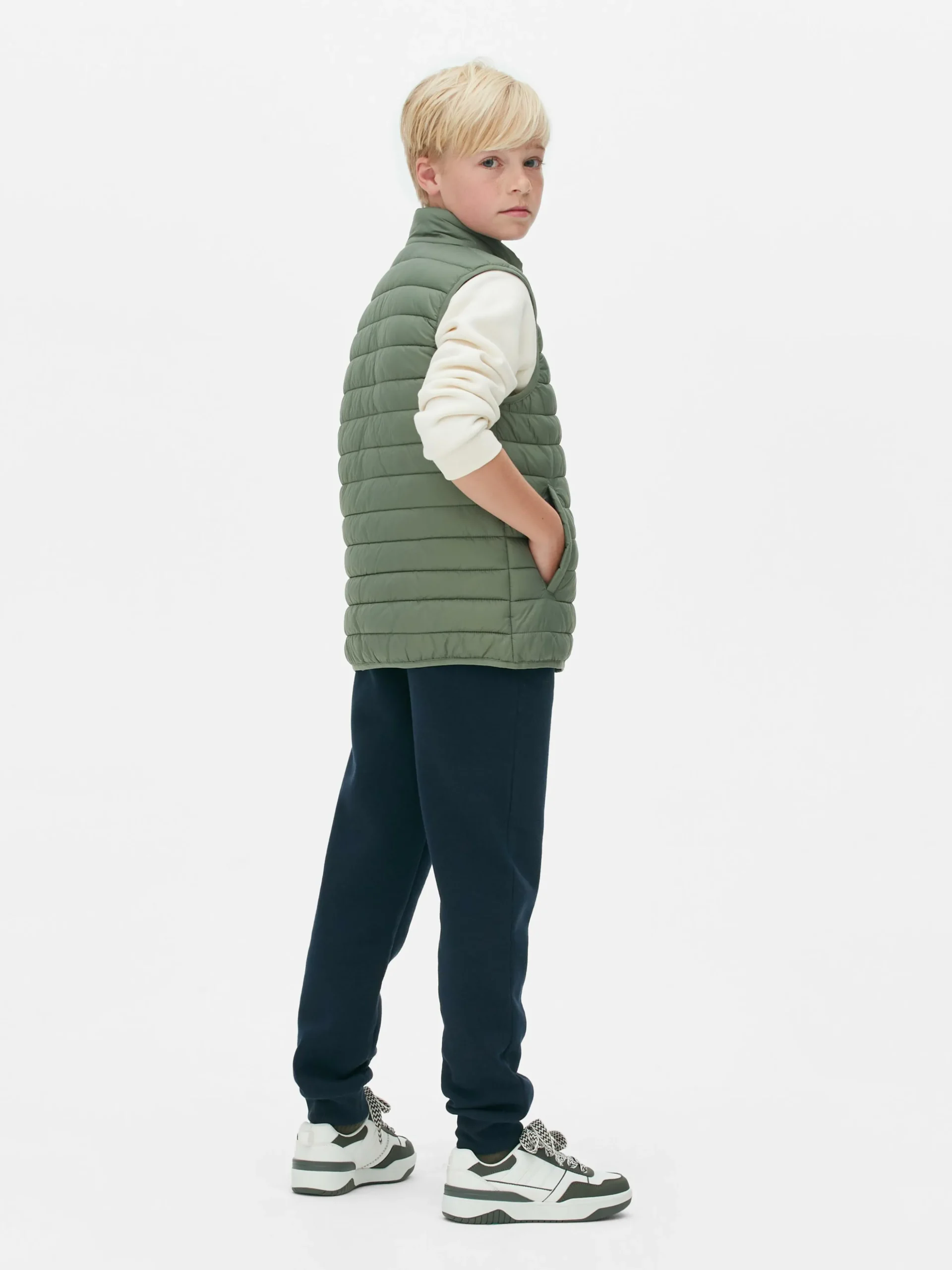 Veste Sans Manches Rembourrée Zippée