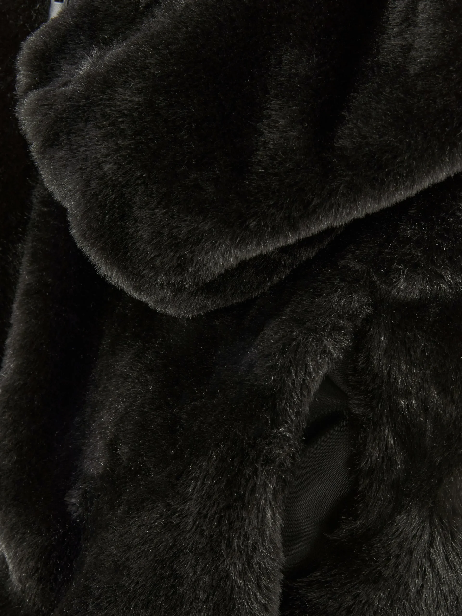 Veste Zippée En Fausse Fourrure