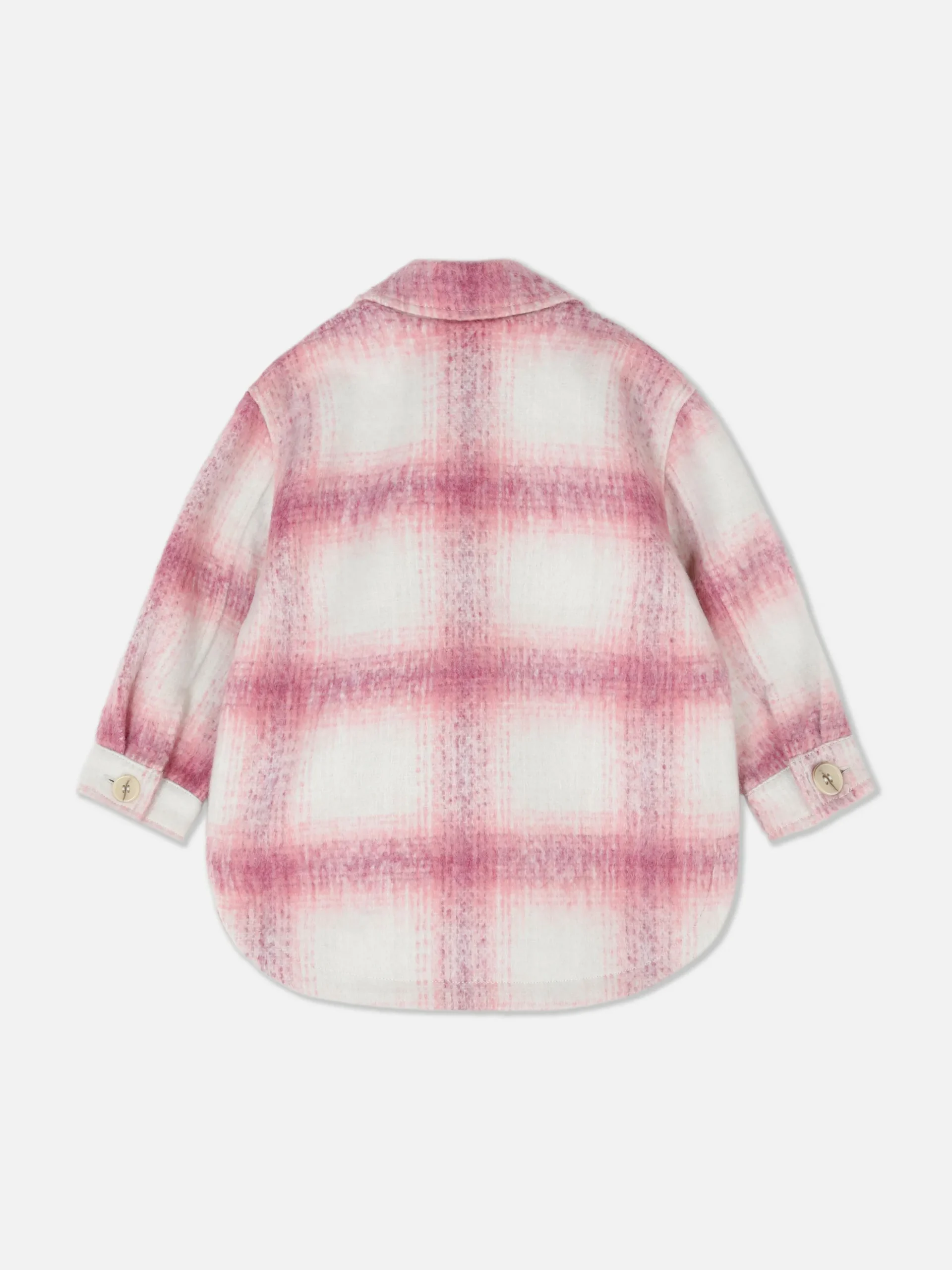 Veste-chemise Boutonnée à Carreaux